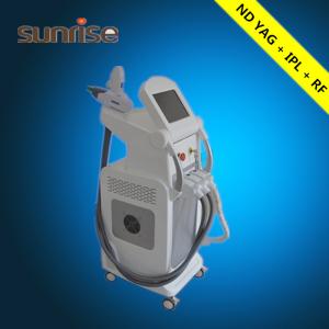 Quality Professional 3 in 1 Multifunctional Q Switch ND Yag Laser Bipolar RF Machine Elight Hair Removal Laser wholesale