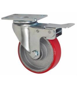 Quality 3 inch Locking Wheels Pu Caster Swivel Casters wholesale