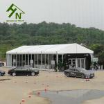 15x20m Outdoor 100 Seater Glass Marquee Tent Side Walls Garden Party
