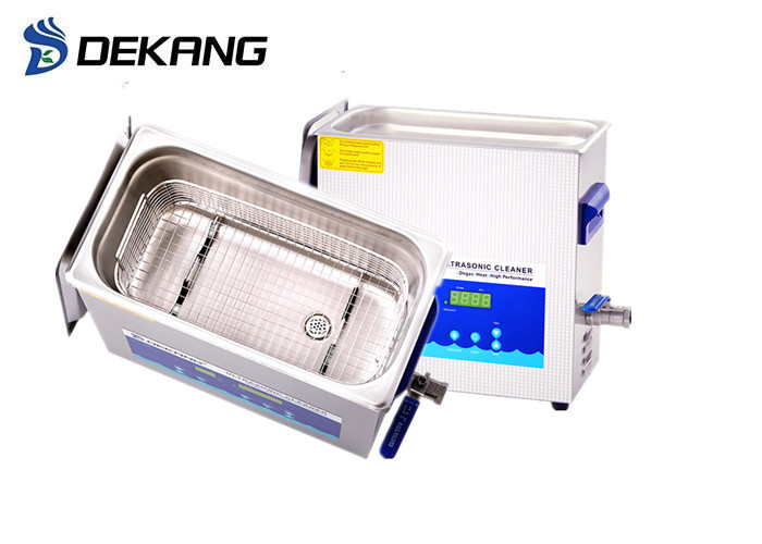 6L 40Khz Digital Ultrasonic Cleaner Stainless Steel For Instrument Cleaning