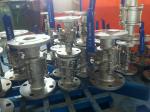 Temperature Normal Temperature Floating Ball Valve 3PC Stainless Steel Flange
