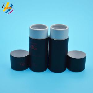 Quality Gold Foil Airtight Cosmetic Kraft Cylinder Packaging wholesale