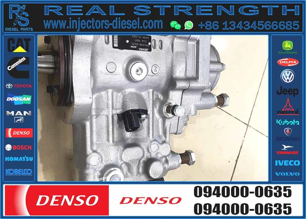Excavator PC2000-8 Diesel Pump 12V140E Engine Fuel Pump 094000-0635 6219-71-1121