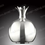700ML Crystal White Flint Glass Vodka Bottle ISO9001