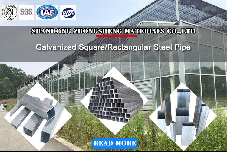 Hot Dipped Galvanized Square and Rectangular Steel Pipe Weight of Angang 40x40 SHS 15*15-100*100 ±1% Tolerance