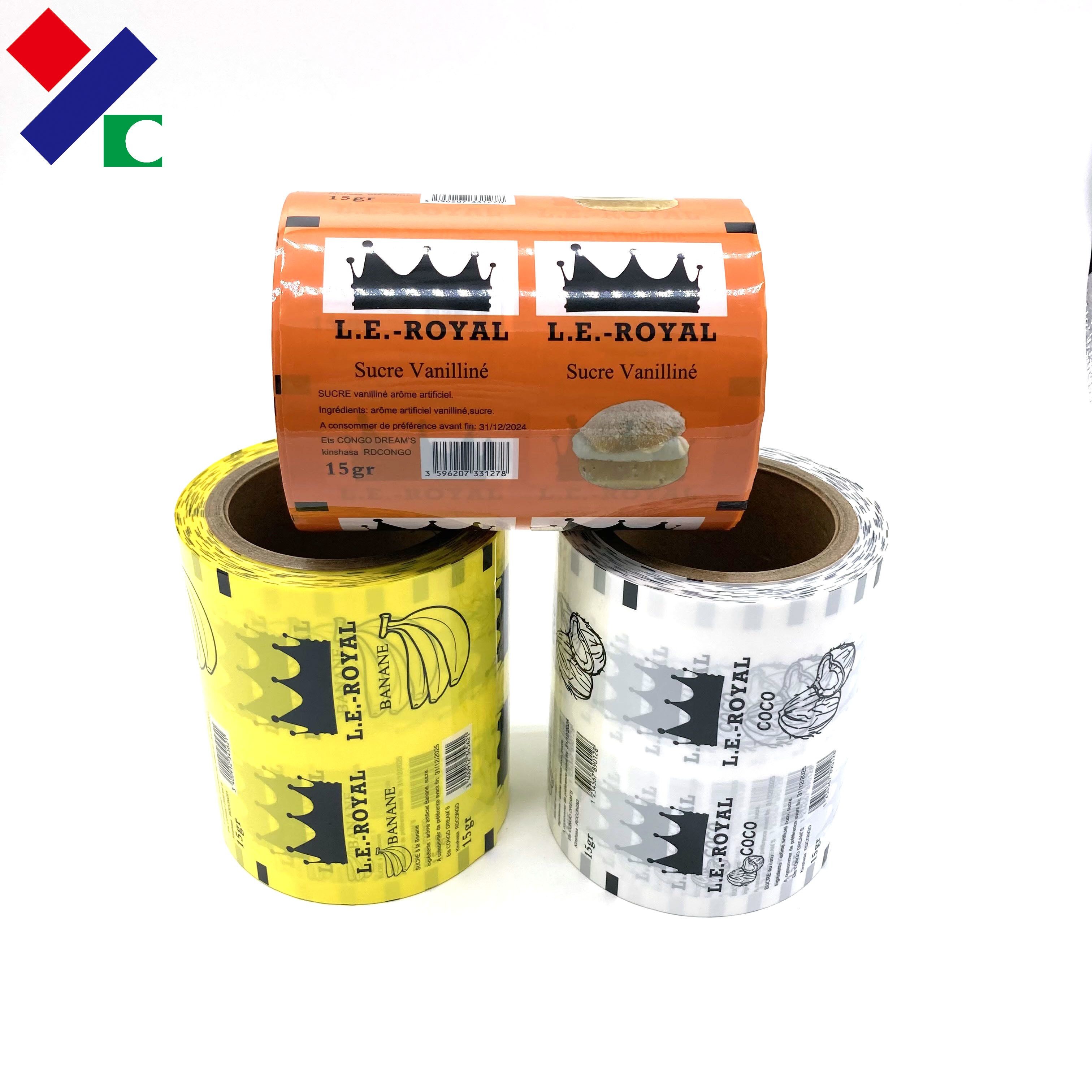 Vacuum Sachet Film Roll Packaging Materials Instant Noodles Bag 85G