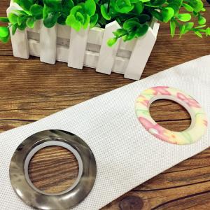 Quality Fashion Prime ABS Plastic Custom Curtain Rings Circles Rod Accessories wholesale