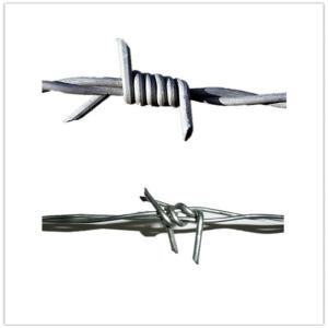 Quality Border Protection Galvanized Security Barbed Wire Steel ASTM Standards wholesale