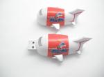 Promotional Plane shape USB drives small Plastic logo customized