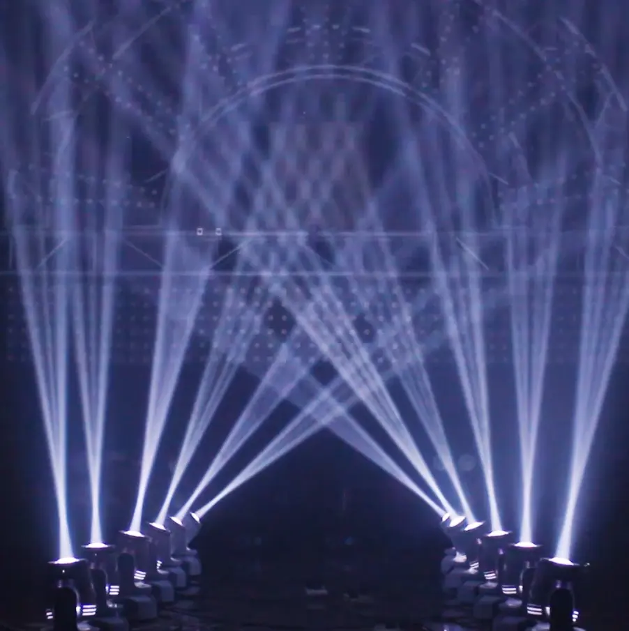 Stage Lighting Equipment 295 Moving Head Beam Spot Light with Working Temperature 30-60C