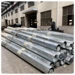Octagonal Metal Pole 2.5-4mm Thickness For Tranmission Line Project