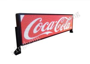 P5 SIM Card Bus Led Window Display 1320*360*75mm Screen Dimension Full Color