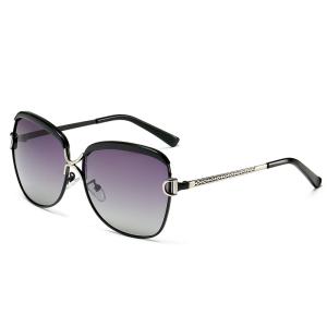 Quality BSCI 145MM Women Polarized Vintage Big Frame Sunglasses Ladies Shades wholesale