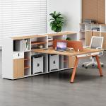 Simple Modern Staff Seat Work Table Office 6 Four 4 People Office Desk Style
