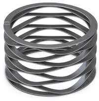 Quality SUS304 SUS316 SUS631 Bearing Wave Spring / Stainless Steel Wave Spring wholesale