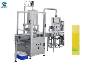 Quality Stainless Steel Lip Balm Making Machine With 4 Nozzles 40-60pcs/Min wholesale