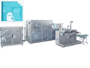 Quality Cosmetic Full Automatic Facial Mask Packing Machine 50Hz Non Woven wholesale