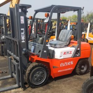 Quality Diesel Heli K35 Used Forklift 3.5 Ton Ergonomic Design wholesale