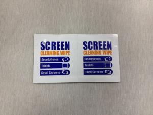 Quality Disposable single packed customized screen wet wipes wholesale
