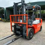Secondhand Heli 50 Diesel Forklift 5 Ton Weight 5 Meter Lifting Height
