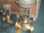 ASME B16.34 Bronze Material Single Seat Pneumatic Control Valve