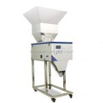 Vibration Tea Weighing Machine , Semi Auto Powder Filling Machine For Tea Bag