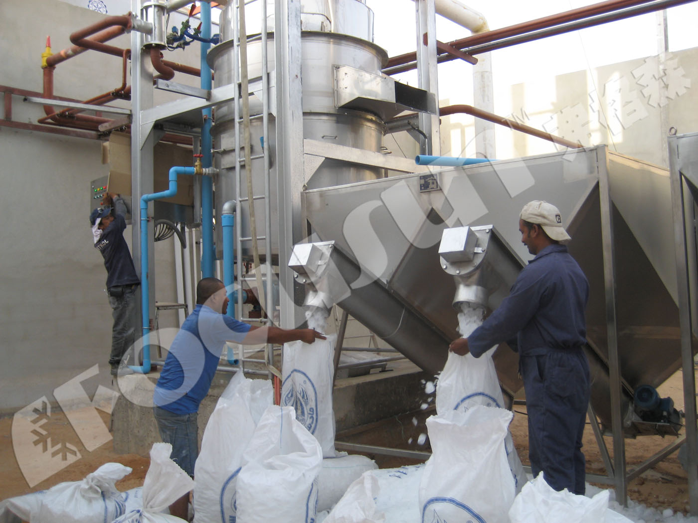 Other SUS304 Semi-Automatic Ice Cube Ice Tube Packing Machine with 1000kg/hr Capacity