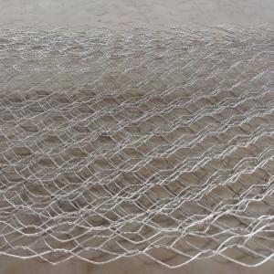 China 60x80mm Rock Mesh Retaining Wall Tensile Strength 350-550n/Mm2 on sale