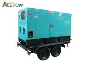 Quality Water Cooled 1500RPM 106KVA Mobile Genset Trailer wholesale