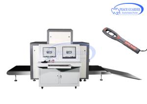Quality 34mm Steel Luggage X Ray Airport Security Baggage Scanners , Baggage Scanning Machine For Airport Security Check wholesale