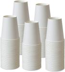 White Colour 4oz 100ml Take Away Single Wall Style Disposable Paper Cup