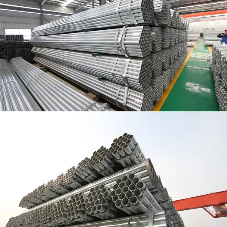 Waterworks ERW Galvanized Carbon Steel Pipes Astm A178 Gr A