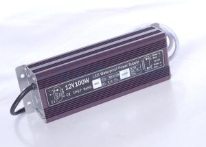 Quality 12V Outdoor LED Driver Controller 100W Cooling By Free Air Convection 2 Year Warranty wholesale