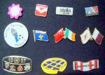 pin badges, lapel pin, football pin, emblem, enamel badge, printing badge,