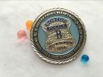 Hot sale Creative Silver Plating Fashion high quality Metal Police Challenge