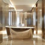 Seamless Stainless Steel Facades Silver Polish For Commercial Building Wraps