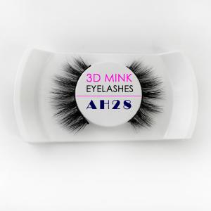 Quality Long 3D Real Mink Eyelashes Customized Thickness Ultra Soft Feeling wholesale