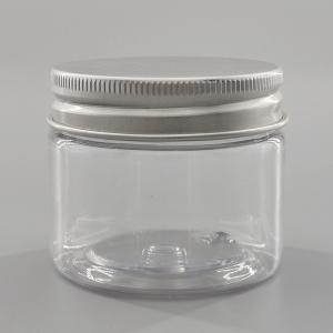 Quality 50ml Body Scrub Bath Salt Plastic Clear Cosmetic Jars wholesale
