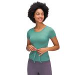 Women Bandage Activewear T Shirts Yoga T-Shirts Fitness Workout Apparel