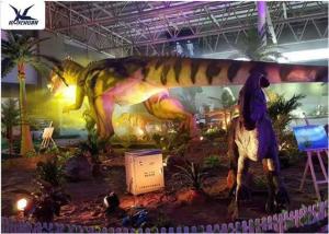 Quality Indoor Shopping Mall Realistic Dinosaur Models Decoration / Full Size Animal Models wholesale