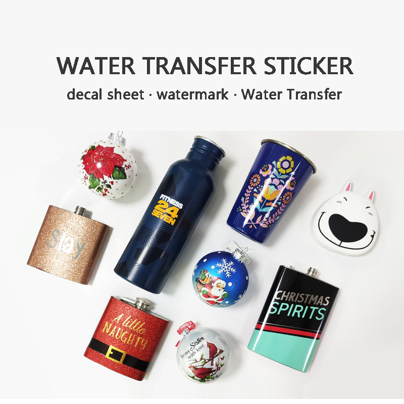 Perfect Laser Clear / White Water Decal Transfer Paper for Metal and Beyond by Mecolour