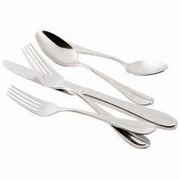Quality Eco Friendly SS304 Stamping 1810 Stainless Steel Flatware Sets wholesale