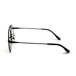 FM7115 Womens Stainless Steel Optical Metal Frames With Round Frame Shape 50-19