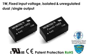 Quality 3K VDC 12V DC DC Converter E_D-1WR2 F_D-1WR2 Series 24VDC wholesale