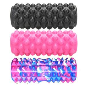Quality Fitness Gym Hollow Yoga Roller , Muscle Massage Roller Yoga Block Sport Tool wholesale