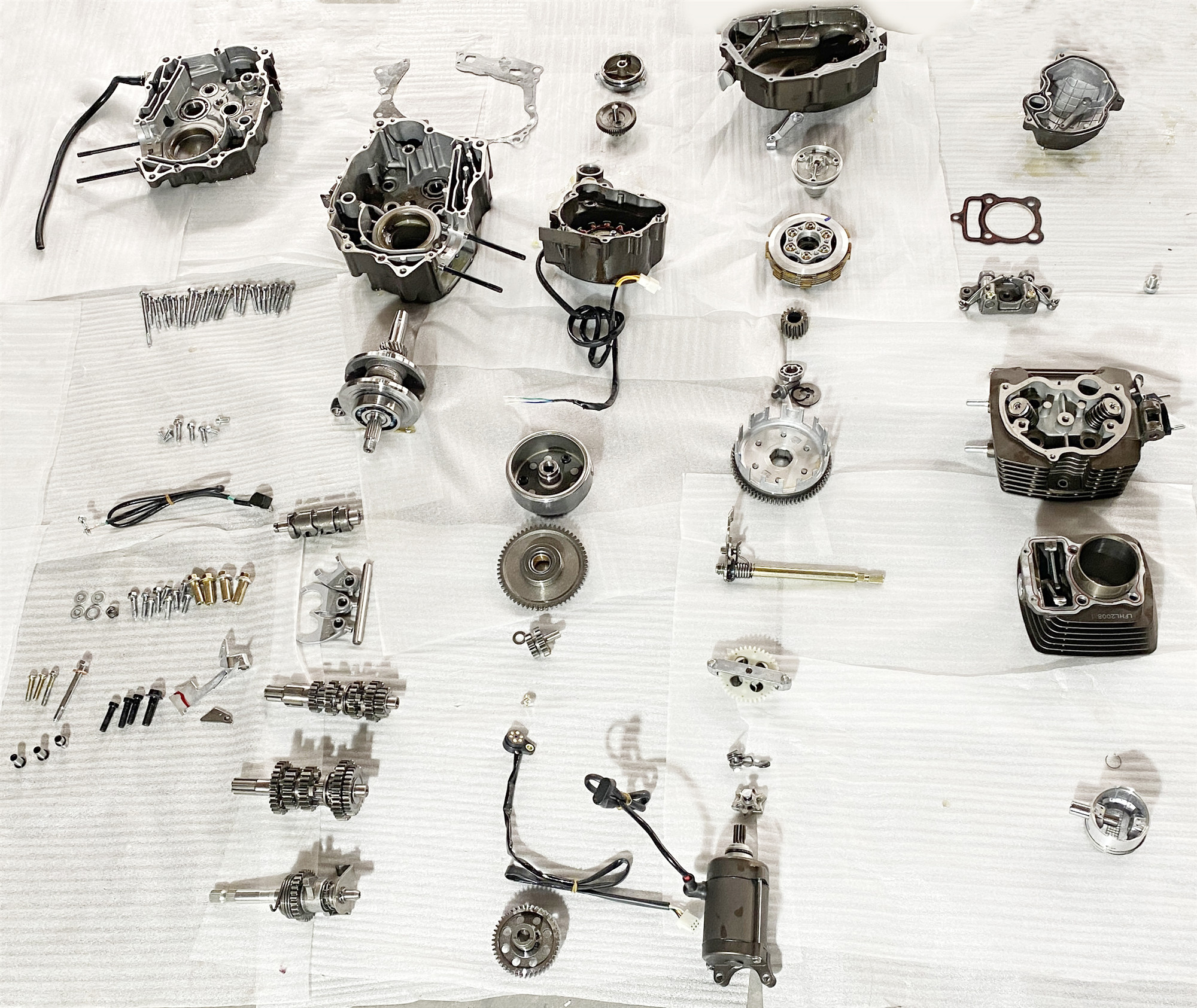 DAYANG GASOLINE Engine 200cc Tricycles Genuine Parts Motorcycle Forged Piston Pin Kit