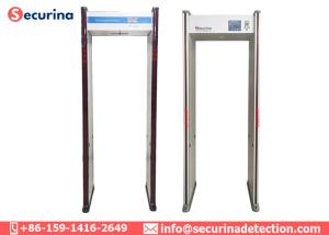 Quality Safety Inspection Airport Security Detector Door 8 Distinct Pinpoint Zones wholesale