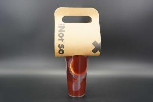 Quality Custom Printed Take Out 12oz 16oz Disposable Hot Drinks Coffee Paper Cup Carrier Holder Tray wholesale