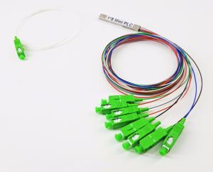 Quality High Stability Fiber Optic PLC Splitter 1*8 Mini Tube Coupler wholesale