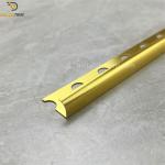 Homebase Tile Trim ，Gold Tile Edging Aluminum Decorative Metal Corner